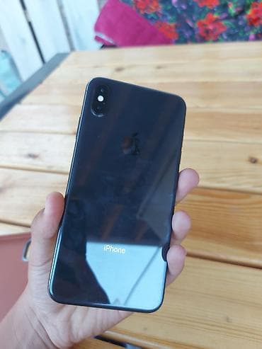 IPhone Xs Max, Б/у, 256 ГБ, Черный, Чехол, 80 %