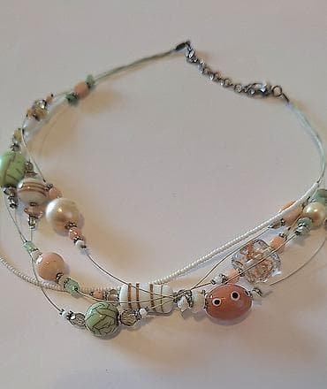 Колье: Коктейльная Бижутерия(ОАЭ). Новая. Состав: 1) Колье+ серьги в — 3