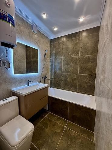 Продажа квартир: 1 комната, 55 м², 108 серия, 1 этаж, Евроремонт — 7