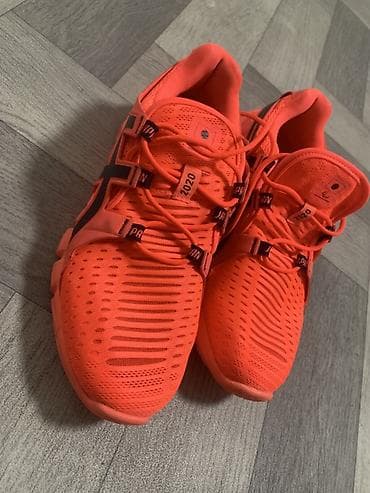 Мужские кроссовки, 39, Asics, Новый, цвет - Оранжевый, Бесплатная доставка