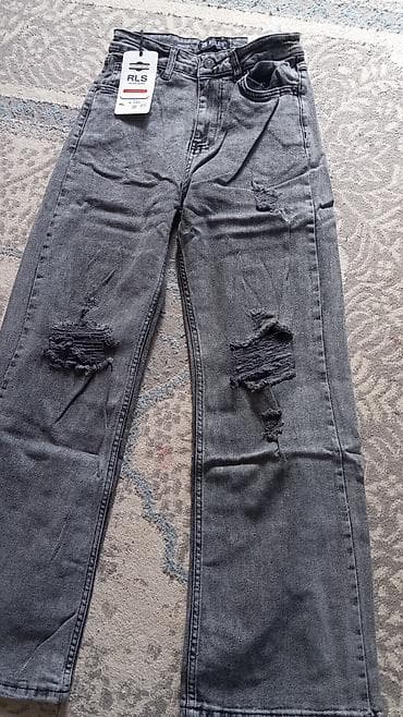 Личные вещи: Джинсы, Высокая талия, S — 1