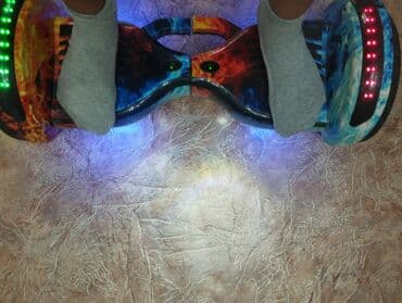 электросамокат бишкек в рассрочку: Представляем гироскутер с ярким дизайном в виде пламени, сочетающим — 1