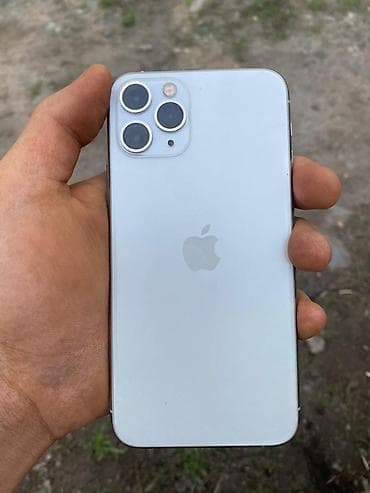 бу 12 про макс: IPhone 11 Pro, 64 ГБ, Серебристый, 87 % — 2