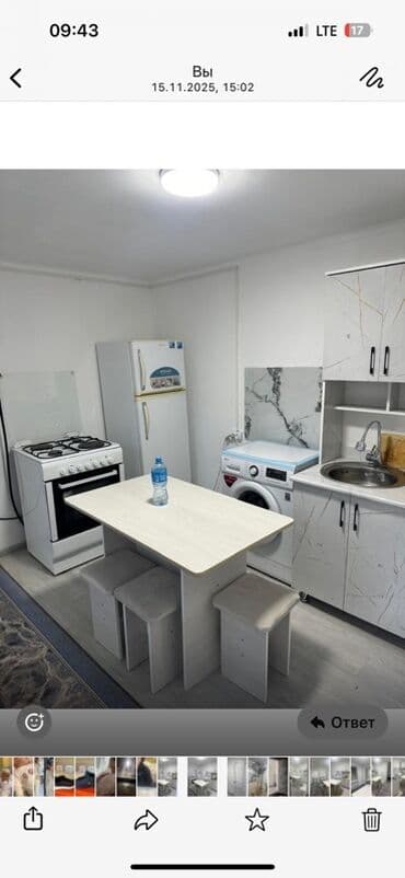 долгосрочная аренда квартир без подселение: Студия, С мебелью полностью — 2