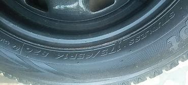Шиналар жана дисктер: Дөңгөлөктөр монтажда 175 / 65 / R 14, Кыш, Колдонулган, Комплект, Жеңил унаалар, Темир, тешиктери - 4 — 2