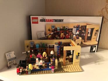 Игрушки: Лего теория большого взрыва. The bing bang theory 21302. Оригинал — 3