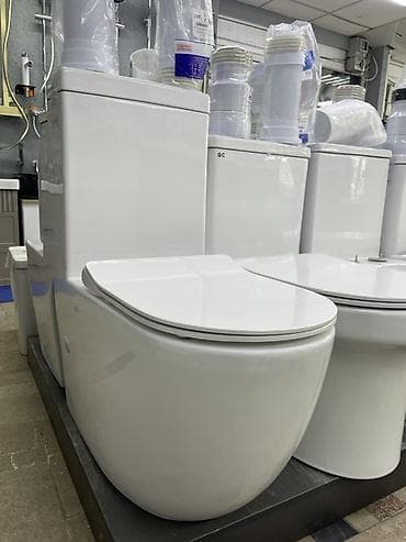 Унитаз Подвесной(Инсталляция), Материал: Фарфор