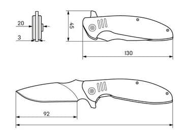нож бабочка тренировочный купить: Нож складной Дело техники DT-130, сталь 3Cr13, рукоятка G10 оранжевая — 2