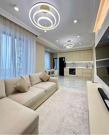 2 комнаты, 60 м², 8 мкр Элитка, 14 этаж, Евроремонт — 1