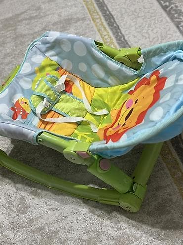 Детский мир: Детское кресло-качалка Fisher-Price Newborn-to-Toddler Rocker - — 2