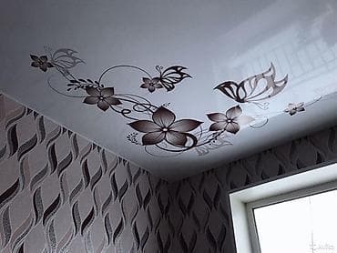 Другие стройуслуги: Натяжной потолок Глянцевое, Матовое, 3D потолки Гарантия, Бесплатная консультация, Бесплатный замер — 4
