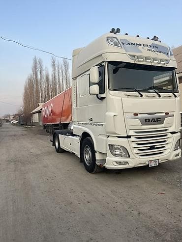 zimmer e9 pro: Тягач, DAF, 2019 г., Тентованный — 1