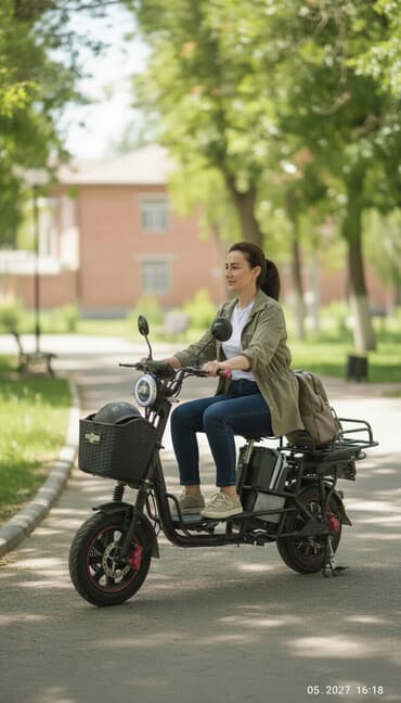купить электромопед в бишкеке: Сдаются аренда двух батарейка зарядки 130 километров хватает блютуз — 1
