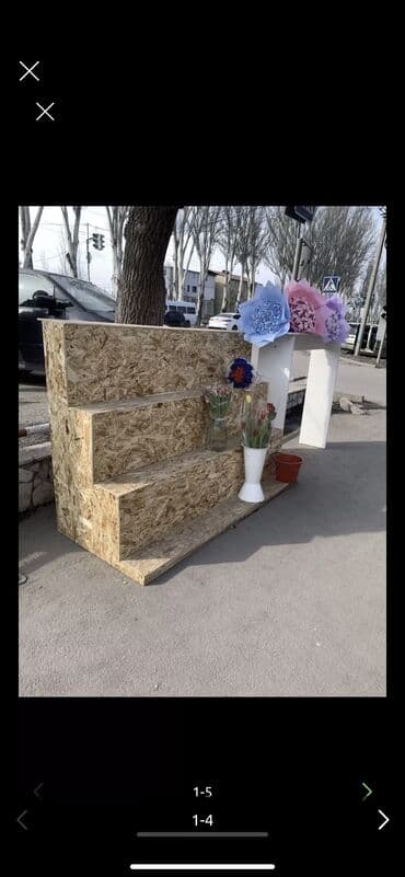 оборудование для бизнес: Полка для цветов цветочного магазина Для обуви…. 2800 сом Для — 1