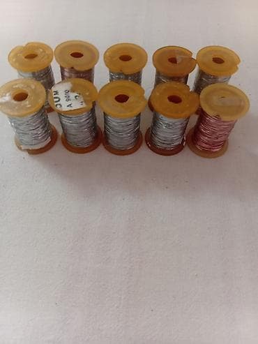 лоток для золото: Набор катушек с тонкой металлической проволокой для рукоделия и — 2