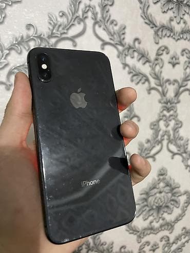 redmi 40: IPhone X, Б/у, 64 ГБ, Черный, 100 % — 2