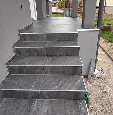 ерл групп: Бетонная лестница Наружные, Форма лестницы: Прямая — 9