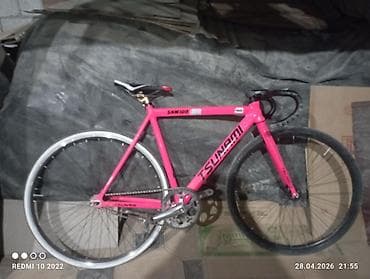 hazard 7007: Городской велосипед, Tsunami, Рама M (156 - 178 см), Б/у — 4