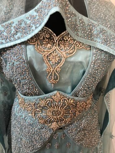 хиджаб для детей: Костюм индийский ручная работа . Раскошный наряд . Юбка жилет — 6