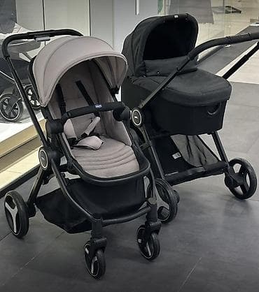 коляски даром: Коляска, Chicco, цвет - Черный, Б/у, Бесплатная доставка — 2