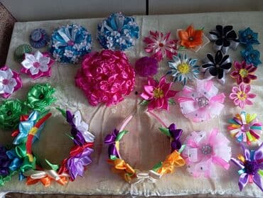 красная нить с золотом 585 цена: Аксессуар для волос, Бант, Женские, Материал: Текстиль — 4