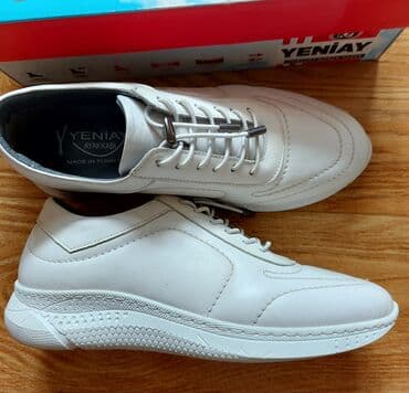 обувь ручной работы бишкек: Новые кожаные кроссовки. Производство Турция. Указан на подошве 36 — 6