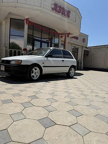 Унаа: Toyota Starlet: 1991 г., 1.3 л, Кол менен иштөөчү, Бензин, Хетчбек — 3