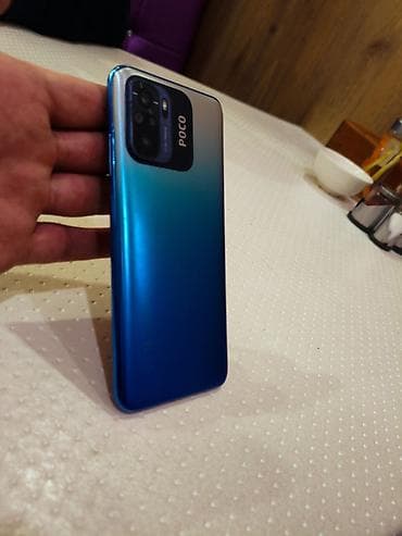 андроид мафон: Poco M5s, Б/у, 256 ГБ, цвет - Синий, 2 SIM — 3