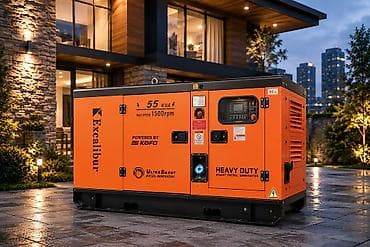 Дизельный генератор Excalibur Heavy Duty — тихий силовой агрегат в at lalafo.kg Дизельный генератор Excalibur Heavy Duty — тихий силовой агрегат в