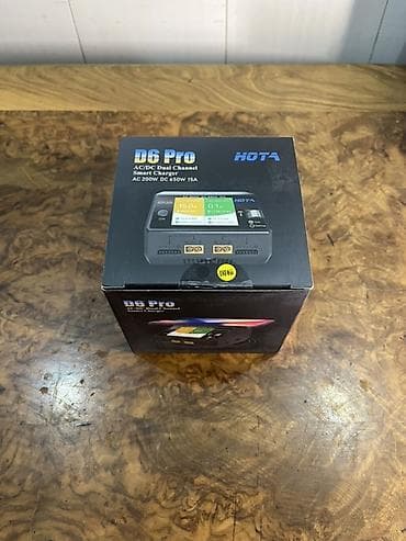 Умное зарядное устройство HOTA D6 Pro - Двухканальное зарядное AC/DC