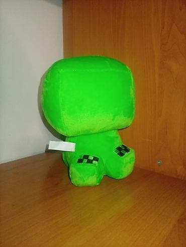 playstation memory card: Мягкая игрушка Крипер (Minecraft) - Персонаж: Creeper из игры — 3
