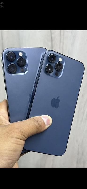 IPhone 12 Pro Max, Б/у, 128 ГБ, Синий, Защитное стекло, Чехол, 76 % at lalafo.kg IPhone 12 Pro Max, Б/у, 128 ГБ, Синий, Защитное стекло, Чехол, 76 %