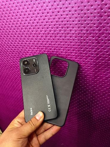 Redmi, Redmi Note 14, Б/у, 256 ГБ, цвет - Черный, 2 SIM