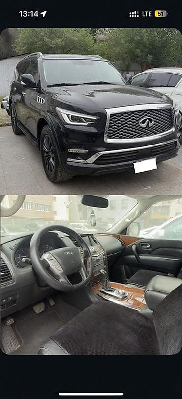 vento smart 3: Infiniti QX80: 2019 г., 5.6 л, Автомат, Бензин, Внедорожник — 1