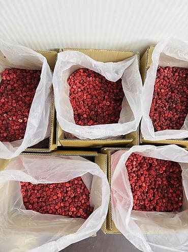 ягод: Замороженная малина, сорт «экстра» - Калиброванные целые ягоды — 3