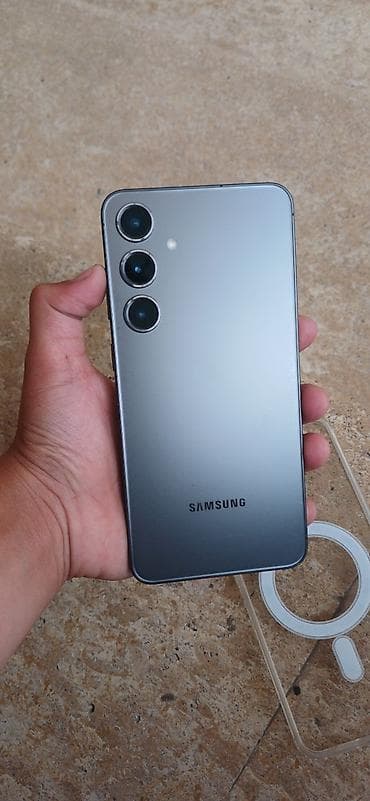 nitendo switch: Samsung Galaxy S24+, Б/у, 256 ГБ, цвет - Серый — 1