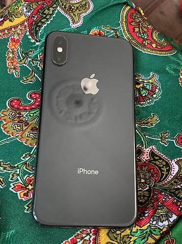 x s: IPhone Xs, Б/у, 256 ГБ, Space Gray, Чехол, 73 % — 1
