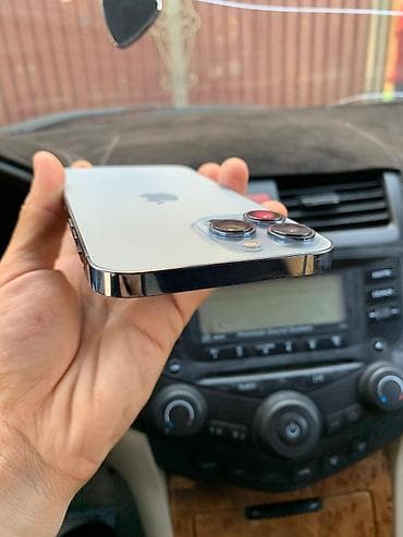 a 11: IPhone 13 Pro Max, Б/у, 256 ГБ, Голубой, Защитное стекло, Чехол, 100 % — 3