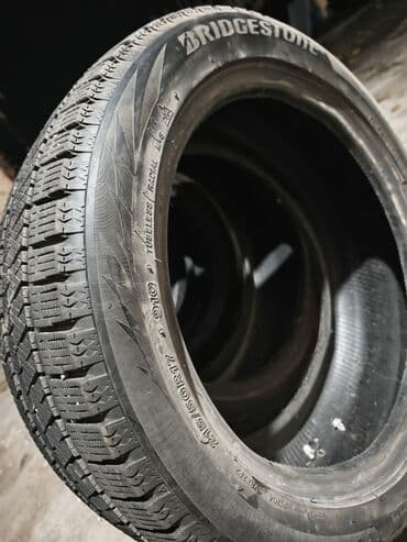 купить зимние шины бу: Шины 215 / 50 / R 17, Зима, Б/у, Комплект, Легковые, Bridgestone — 3