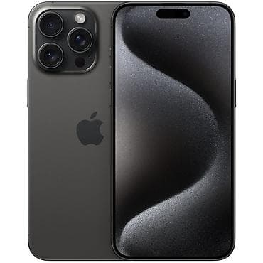 IPhone 15 Pro Max, Б/у, 256 ГБ, Black Titanium, Защитное стекло, Чехол, Кабель, 88 % — 1