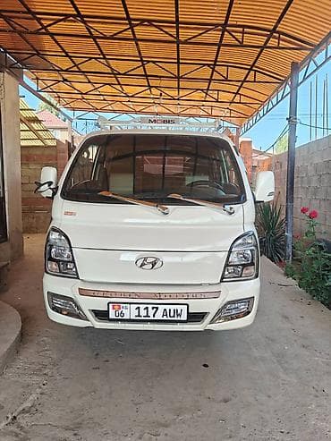 портер 2 тент: Легкий грузовик, Hyundai, Стандарт, До 1 т, Б/у — 1