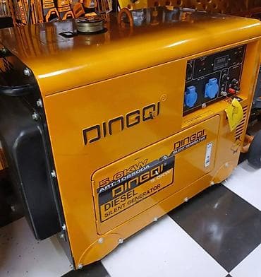 Генераторы: Дизельный генератор DINGQI Silent Generator 5.0 kW Основные — 1