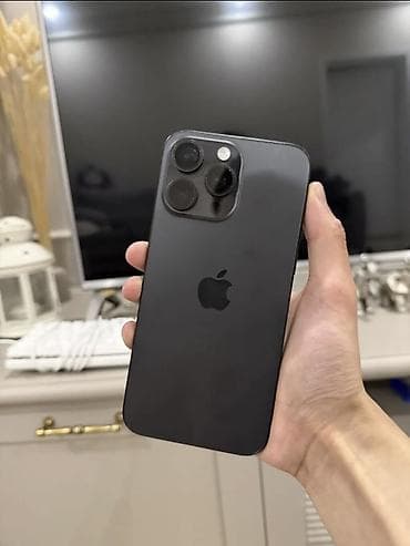 iphone 15й про: IPhone 14 Pro, Б/у, 256 ГБ, Защитное стекло, Чехол, Коробка, 86 % — 1