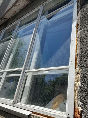 бу окон: Окна деревянные б.у цена 150 сом за 1 шт размер высота 1.9 метра — 2