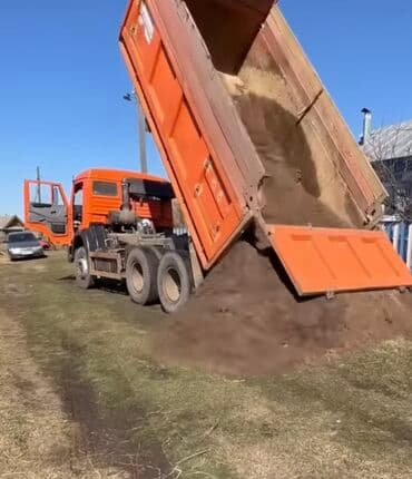 Песок, Ивановский карьер, Камаз