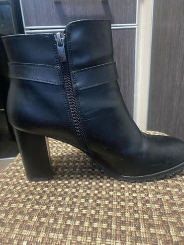 сапоги лакированные на высоких каблуках: Derimod, идеальная турецкая кожа, в отличном новом состоянии, деми — 3