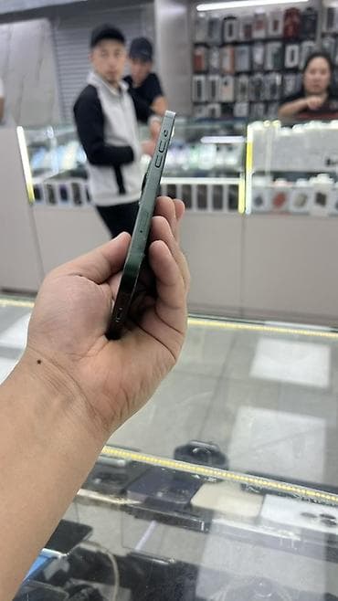 IPhone 13, Б/у, 128 ГБ, Зеленый, Зарядное устройство, Защитное стекло, Чехол, 88 % — 4