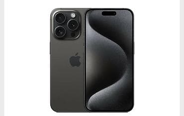 IPhone 15 Pro Max, цвет чёрный/тёмно‑серый (Titanium Black).256гб -