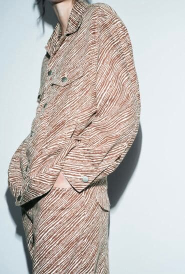 костюм zara: Джинсы, Палаццо, Zara, Италия, Высокая талия, M, L — 2