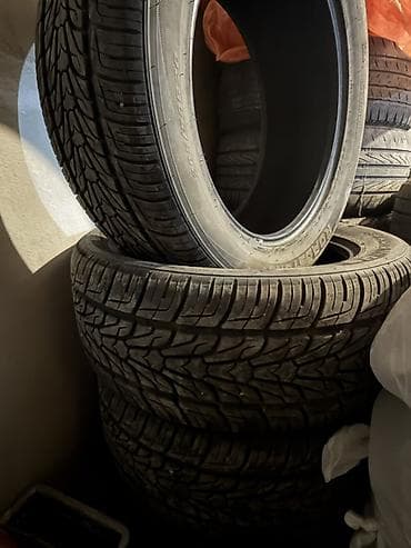 бетонный колцо: Шины 285 / 50 / R 20, Всесезонная, Комплект, Внедорожные (АТ/МТ), Корея, Nexen — 4